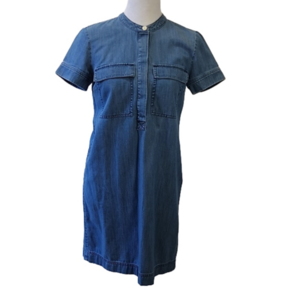 J. CREW DENIM DRESS SIZE 00